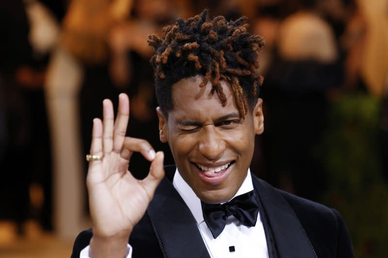 Jon Batiste attends the Costume Institute Benefit at the Metropolitan Museum of Art in 2022. File Photo by John Angelillo/UPI