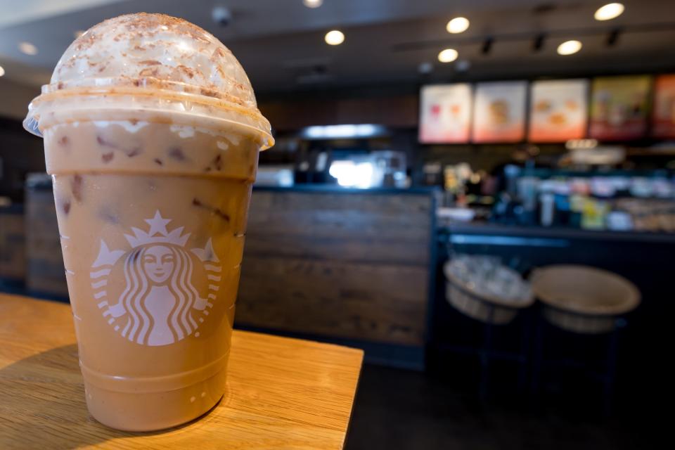 We tried Starbucks new fall drinks Pumpkin Spice Latte, Iced Pumpkin