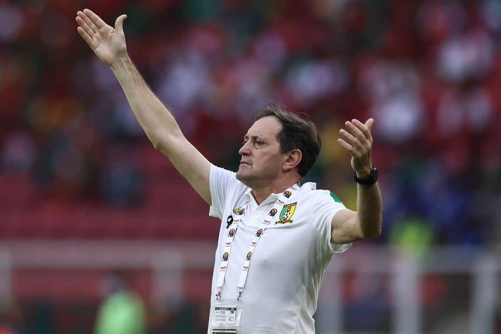 Cameroon look to continue their march to the title (AFP via Getty Images)