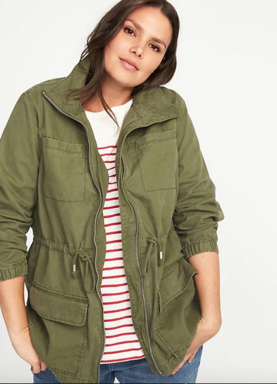 Old Navy Plus-Size Twill Field Jacket