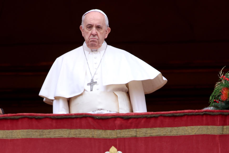 Keine Sorge, Papst Franziskus lebt noch (Symbolbild: Franco Origlia/Getty Images)