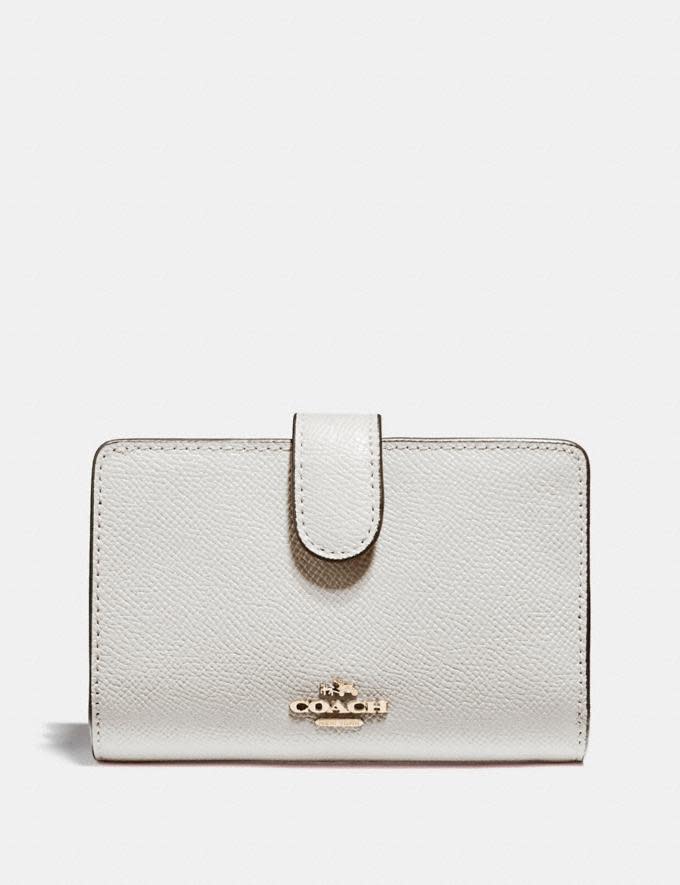 Medium Corner Zip Wallet is on sale at Coach Outlet, $50 (originally $168).