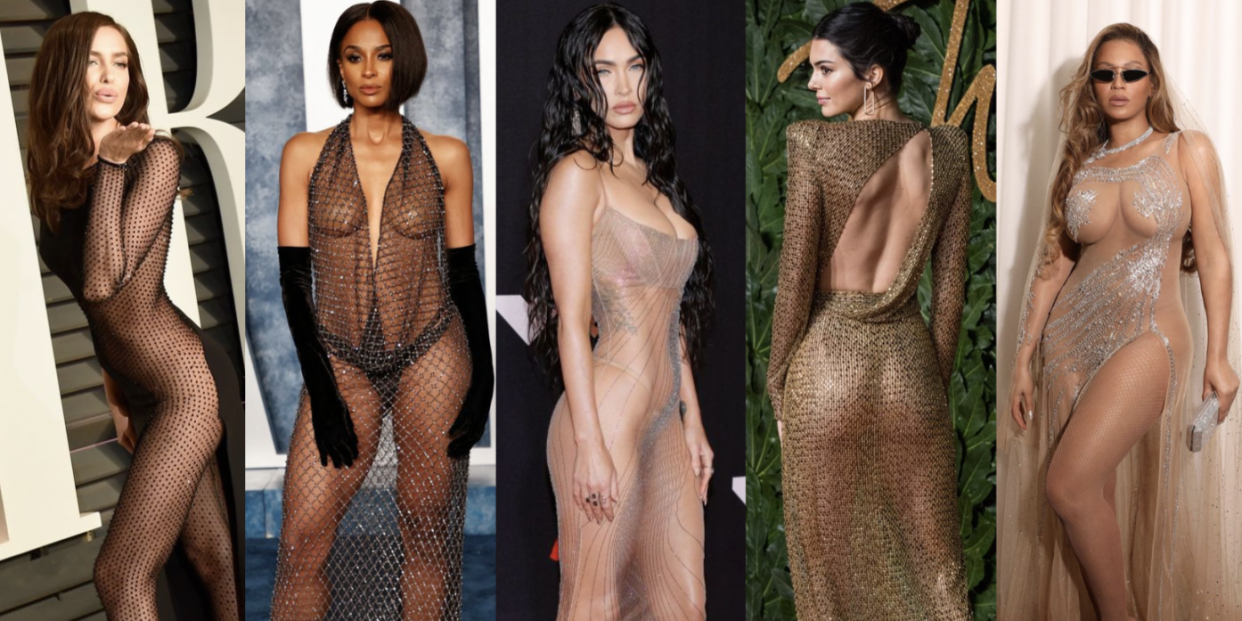 best naked dresses of all time