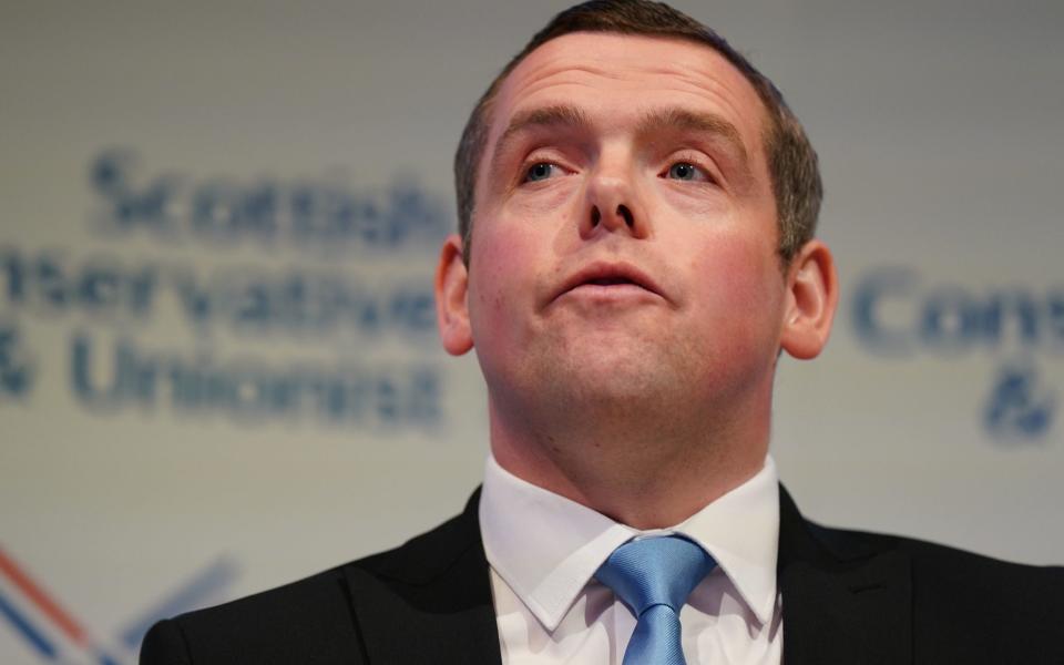 Douglas Ross says £20m earmarked for Indyref2 should be spent helping struggling public services - PA