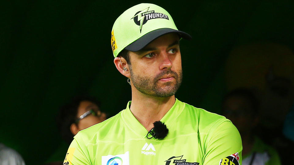 Sydney Thunder captain Callum Ferguson is pictured.