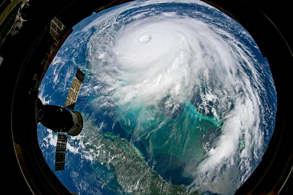 Hurricane Dorian seen from the International Space Station. <a href="https://earthobservatory.nasa.gov/images/145559/a-devastating-stall-by-hurricane-dorian" rel="nofollow noopener" target="_blank" data-ylk="slk:NASA Expedition 60;elm:context_link;itc:0;sec:content-canvas" class="link ">NASA Expedition 60</a>