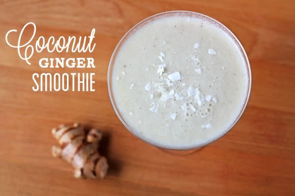 Recipe: Coconut Ginger Smoothie