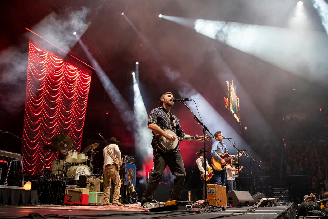 The Turnpike Troubadours perform in 2022 at Paycom Center in Oklahoma City.