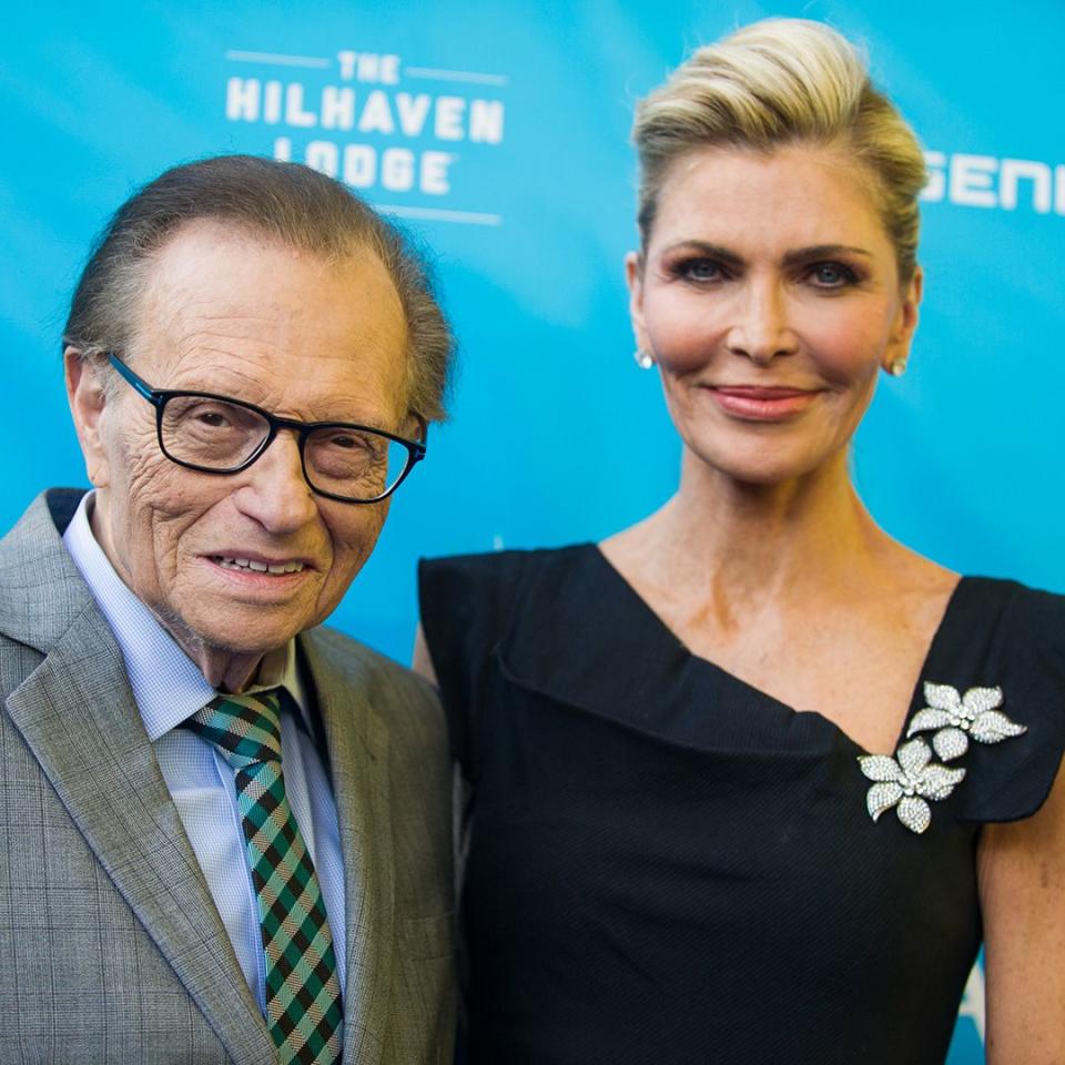 Larry King and Shawn Southwick