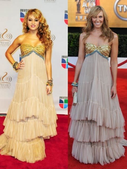 Paulina Rubio in Rafael Cennamo