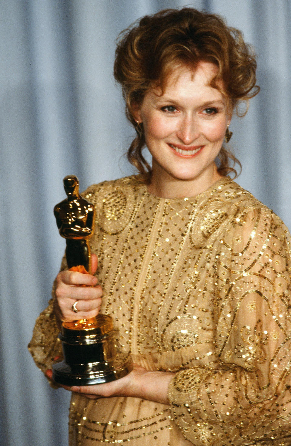 best 80s red carpet moments meryl streep