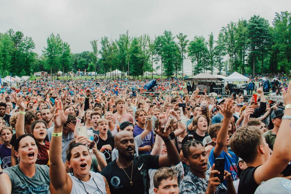 Fans enjoy last summer's Alive Music Festival at Atwood Lake Park. The longtime festival returns this week and runs Thursday through Saturday with bands and musical artists, including TobyMac, for King & Country, We Are Messengers, Taya, KB, Danny Gokey, Taruen Wells and We Are The Kingdom.