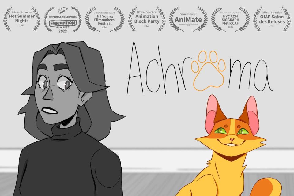 'Achroma' will be screening at the Detroit International Festival of Animation.