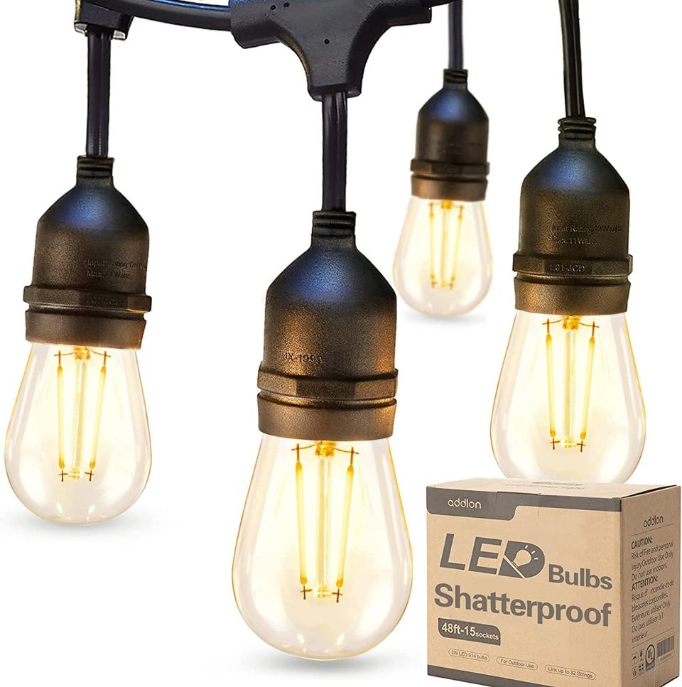 Addlon Edison Vintage String Lights