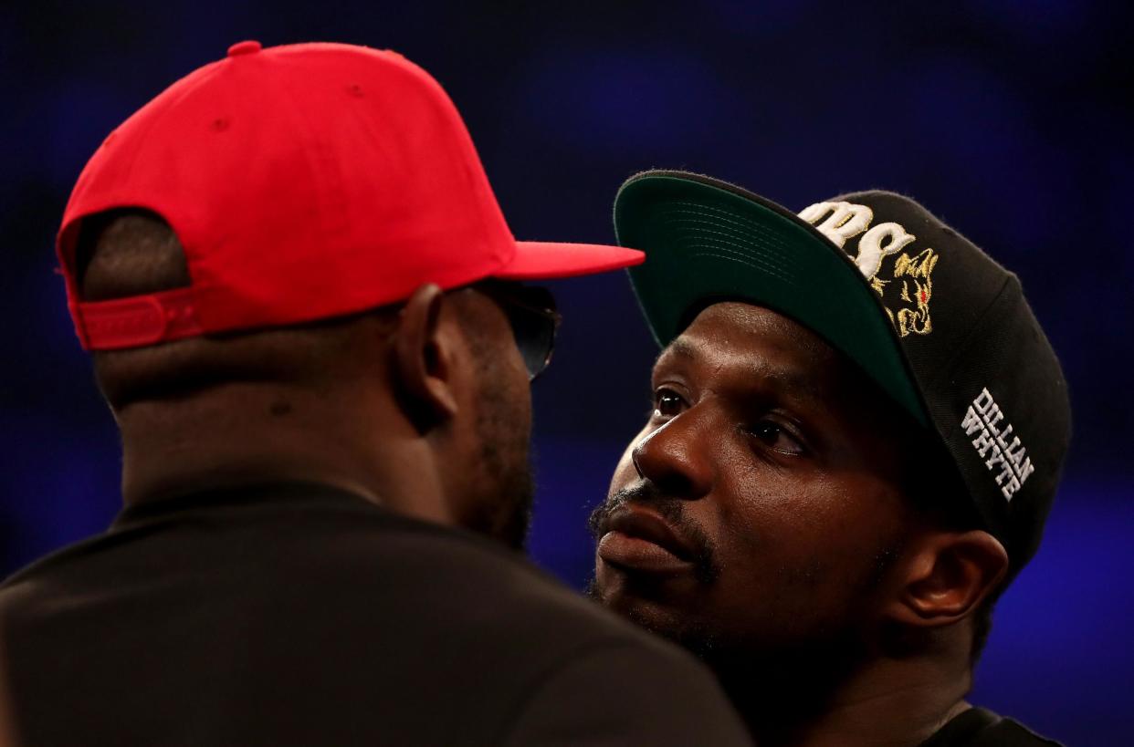 Whyte and Chisora do battle again on December 22: Getty Images