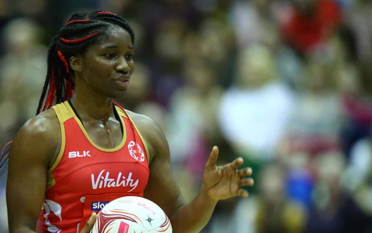 Ama Agbeze has been dropped by England head coach Tracey Neville - NurPhoto