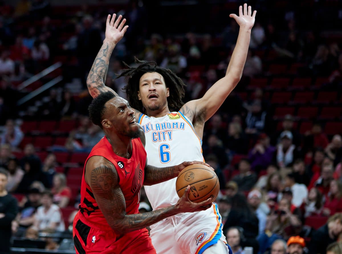 THUNDER-TRAIL BLAZERS (AP)