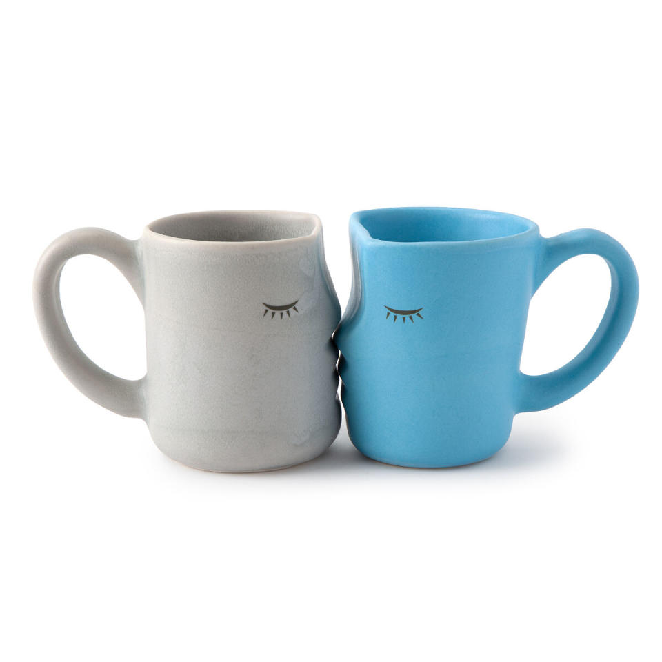 <p><a href="https://go.redirectingat.com?id=74968X1596630&url=https%3A%2F%2Fwww.uncommongoods.com%2Fproduct%2Fthe-kissing-mugs&sref=https%3A%2F%2Fwww.cosmopolitan.com%2Fstyle-beauty%2Ffashion%2Fg37897281%2Fbest-9th-anniversary-gifts%2F" rel="nofollow noopener" target="_blank" data-ylk="slk:Shop Now;elm:context_link;itc:0;sec:content-canvas" class="link ">Shop Now</a></p><p>Kissing Mugs</p><p>uncommongoods.com</p><p>$65.00</p><span class="copyright">Uncommon Goods</span>