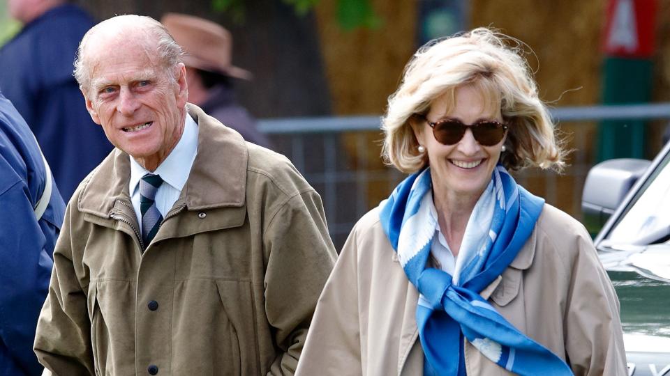 Penny shared a love of carriage driving with the late Prince Philip