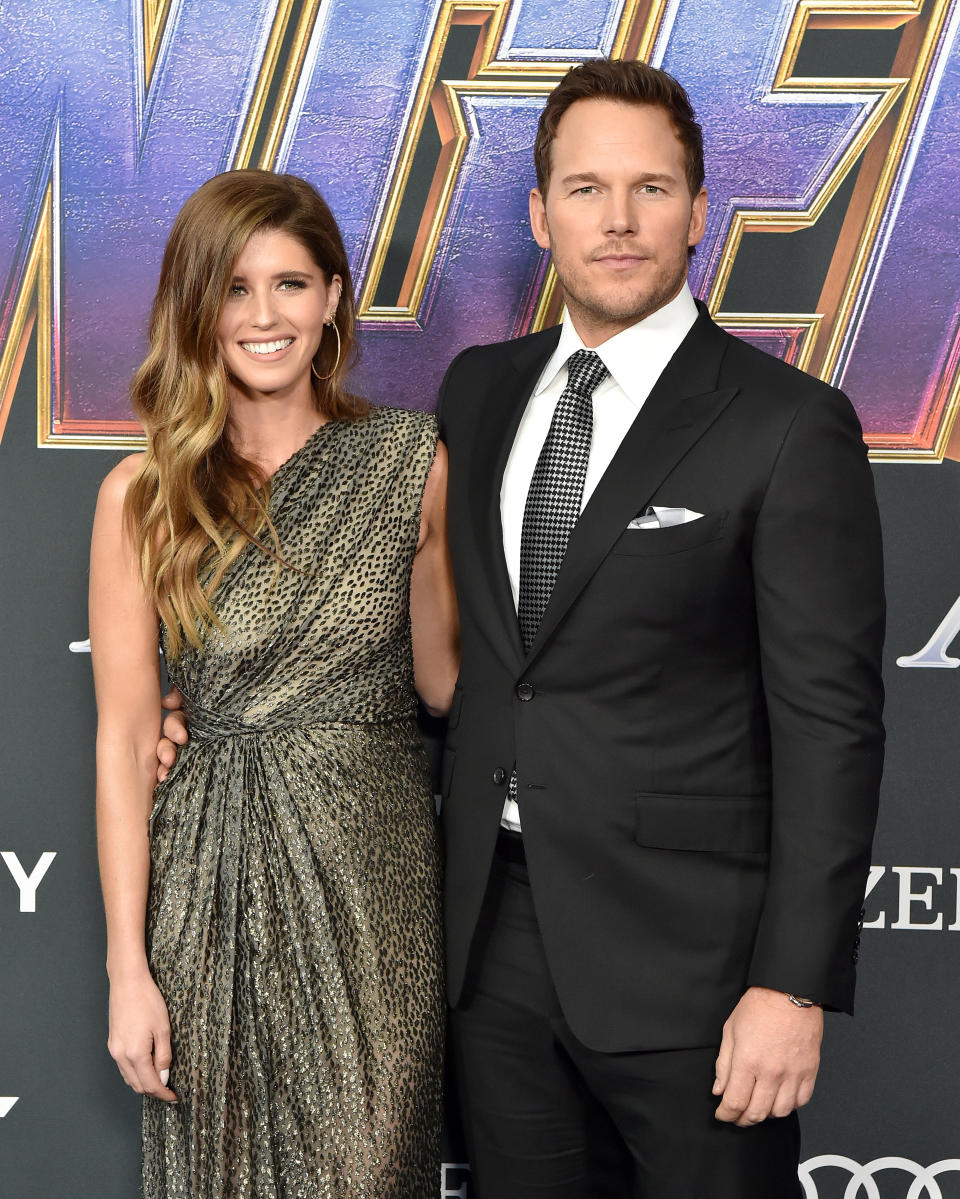 Katherine Schwarzenegger and Chris Pratt attend the 