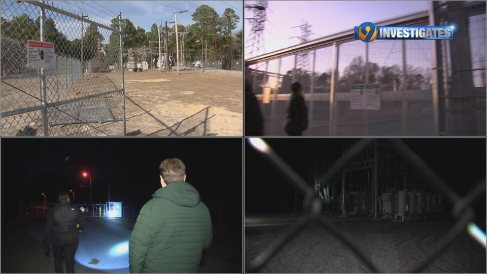 9 Investigates visited numerous Duke Energy electric substations in the past few months to see how secure our power grid actually is.