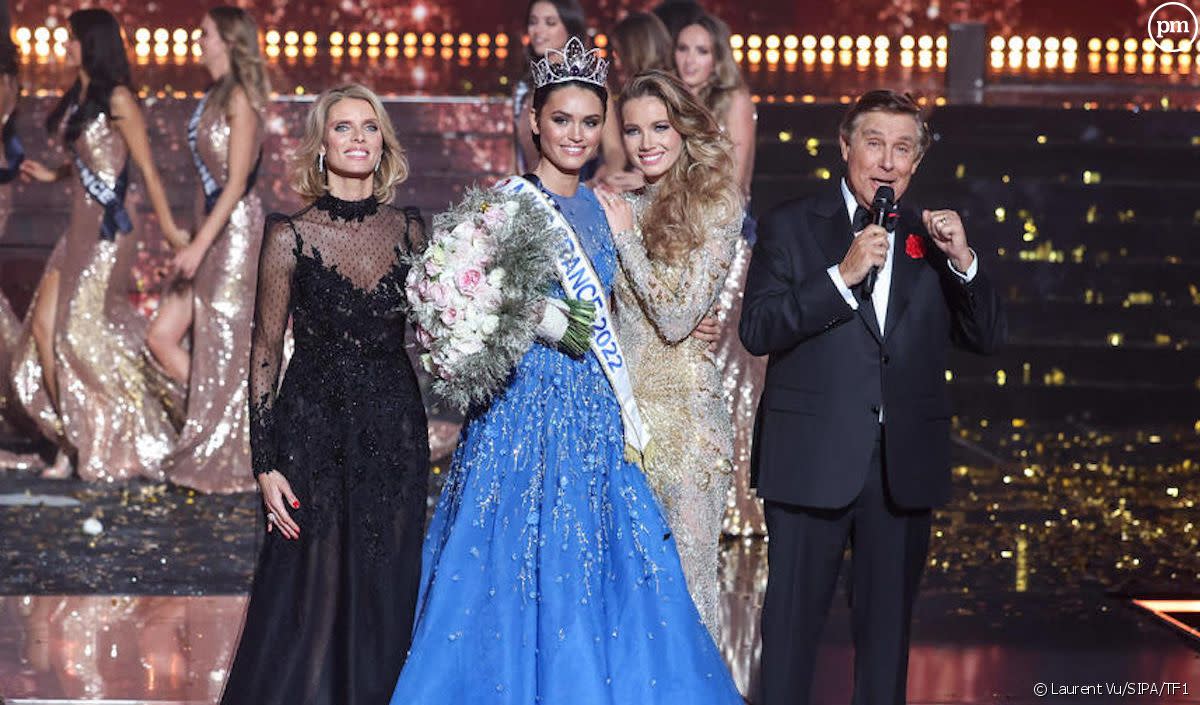 Alexia Laroche-Joubert dément le départ de Jean-Pierre Foucault du concours Miss France - Laurent Vu/SIPA/TF1