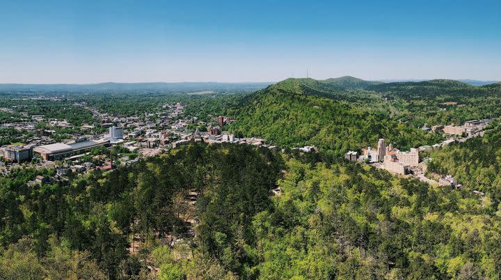 Hot Springs National Park in Arkansas