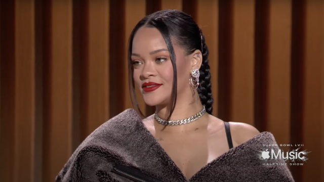 Rihanna teases her Savage X Fenty collection for her Super Bowl