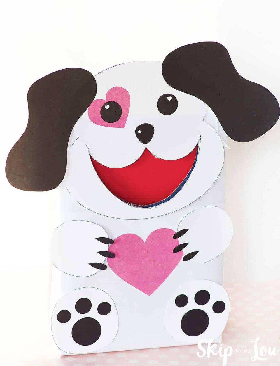 Puppy Valentine's Box