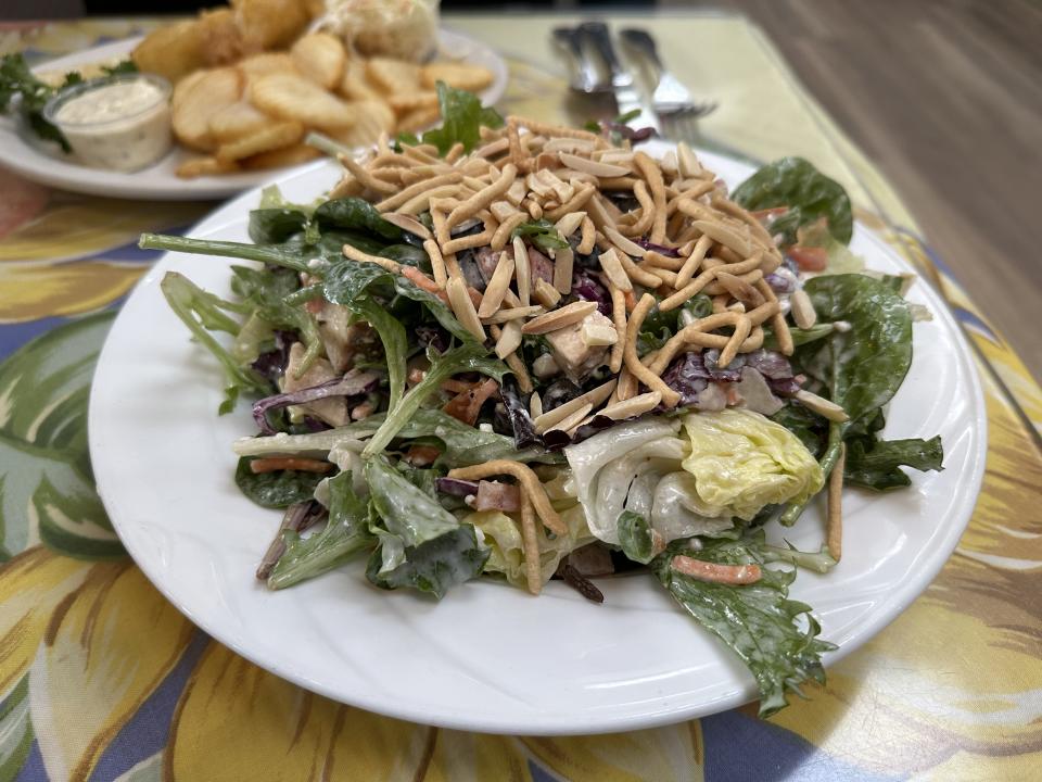 The Crazy Salad at Wilma's Patio in Newport Beach, California