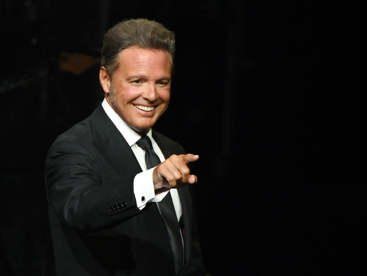 Luis Miguel .  (Photo by Ethan Miller/Getty Images)