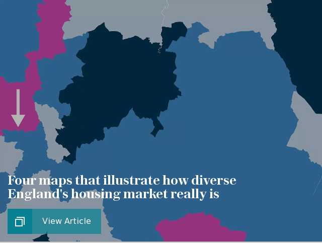 Four maps that illustrate how diverse England's housing market really is charts