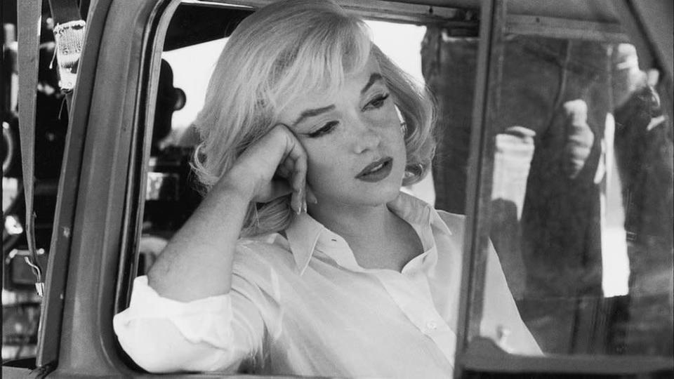 Marilyn Monroe en el rodaje de The Misfits (