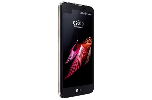 LG X Screen phone