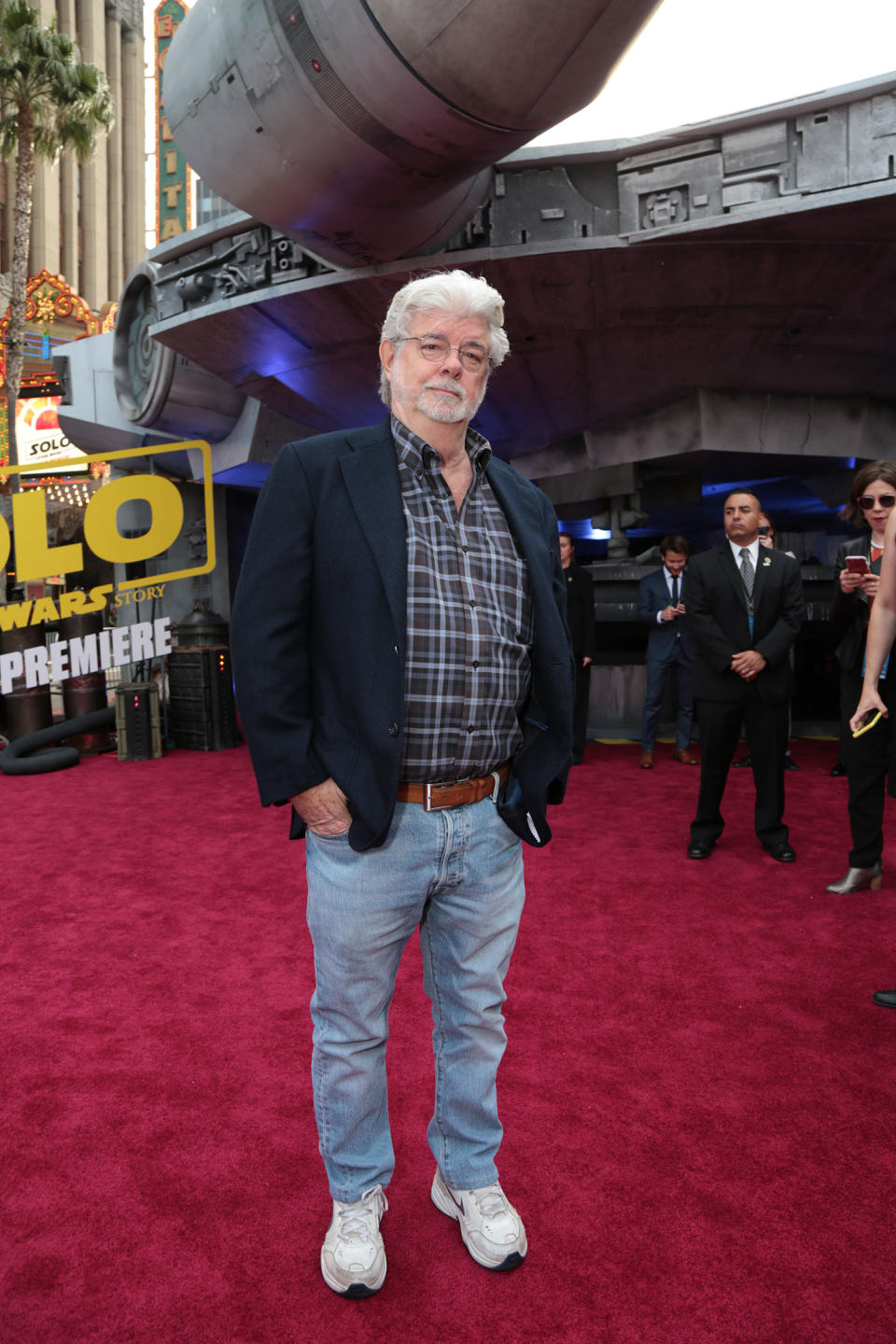 <p>George Lucas. (2018 Getty Images) </p>