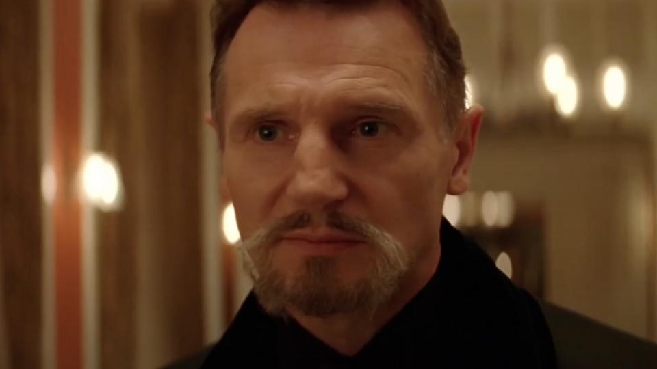 Liam Neeson as Ra's al Ghul in Batman Begins