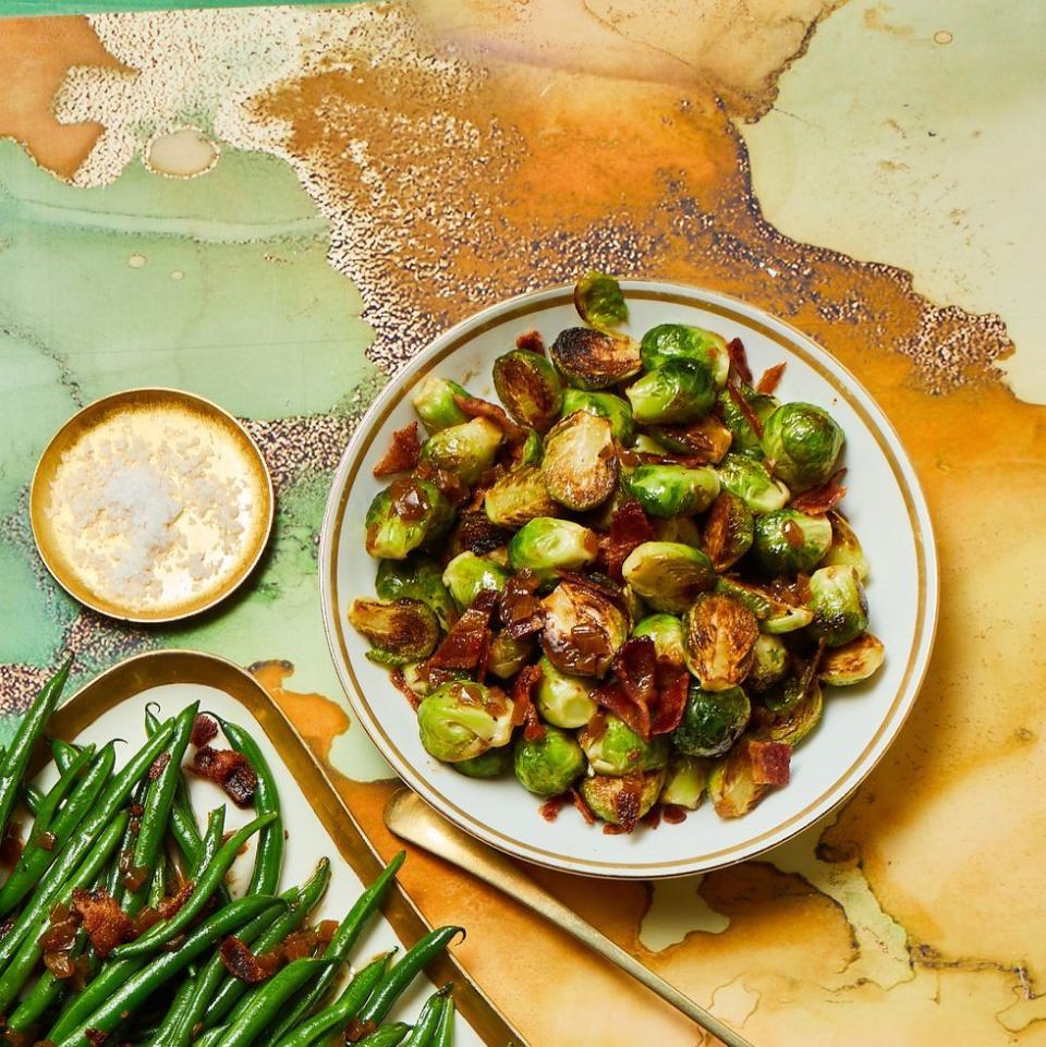 Pan-Roasted Brussels Sprouts