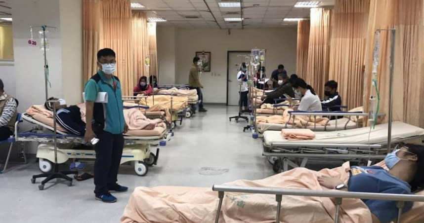 屏東縣東港高中2年前爆發集體食物中毒，造成435名師生出現不適。（圖／中國時報謝佳潾攝）