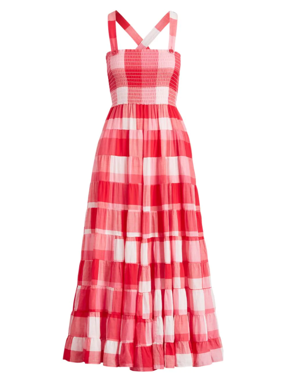 Polo Ralph Lauren Fye Gingham Maxi Dress  