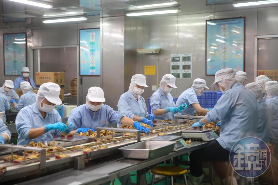 東和食品是國內唯一符合歐盟認證的外銷魚罐頭廠。