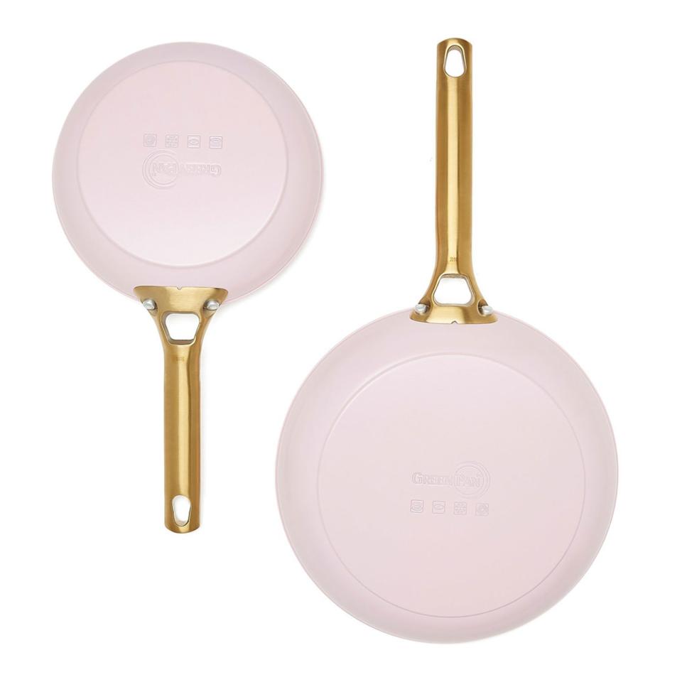 Goop x GreenPan 8” & 10” Blush Frypan Set