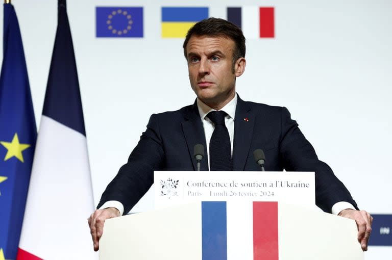 El mandatario francés Emmanuel Macron aseguró a los líderes europeos que es necesario 