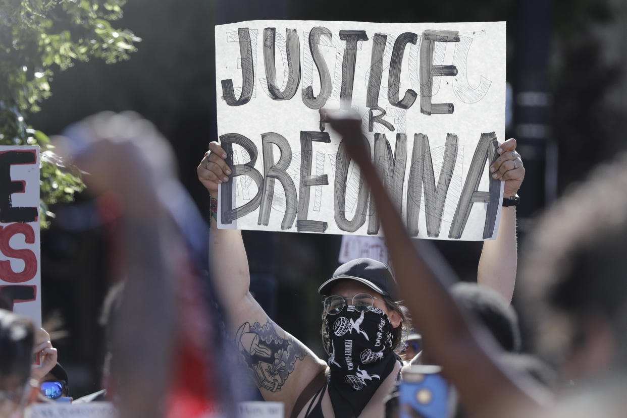 Breonna Taylor's killing at the hands of police in March sparked more than 100 nights of protests in Louisville as part of a larger outbreak of demonstrations calling for racial justice nationwide.