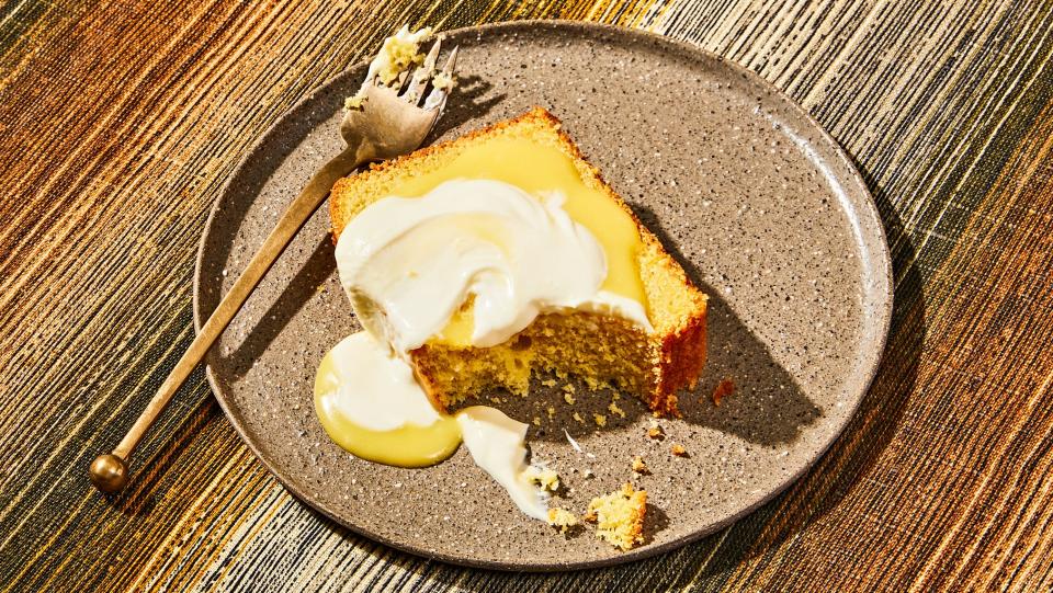 Ricotta Cornmeal Pound Cake