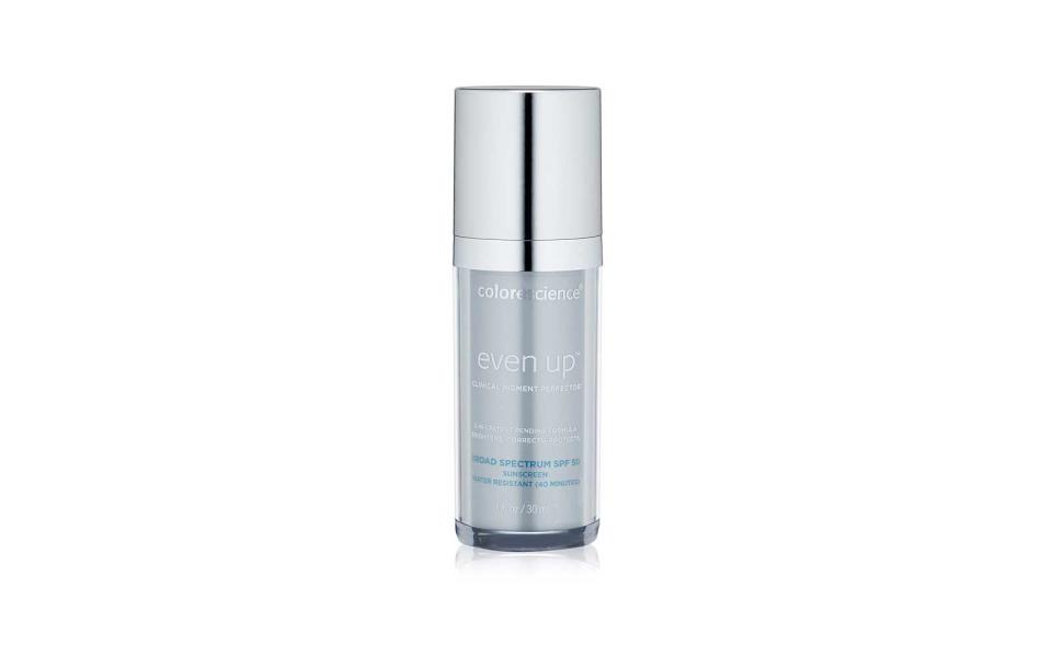 <p>This 3-in-1 skin perfector provides SPF 50 protection while instantly evening out skin tone and minimizing the appearance of redness and dark spots. <em><a rel="nofollow noopener" href="https://www.amazon.com/Colorescience-Clinical-Pigment-Perfector-Primer/dp/B00U2RSGLQ/ref=sr_1_135_s_it?s=beauty&ie=UTF8&qid=1477079988&sr=1-135" target="_blank" data-ylk="slk:$120.;elm:context_link;itc:0;sec:content-canvas" class="link ">$120.</a></em></p>