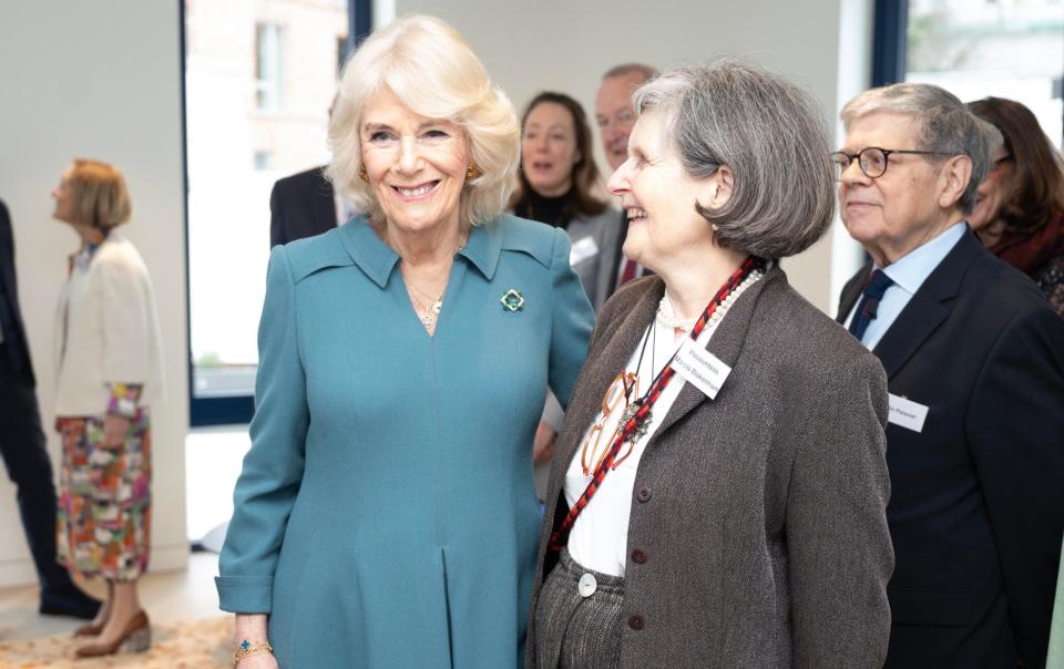 The Queen opens a new Maggie' s cancer support centre at the Royal Free Hospital in London, Jan 31 2024