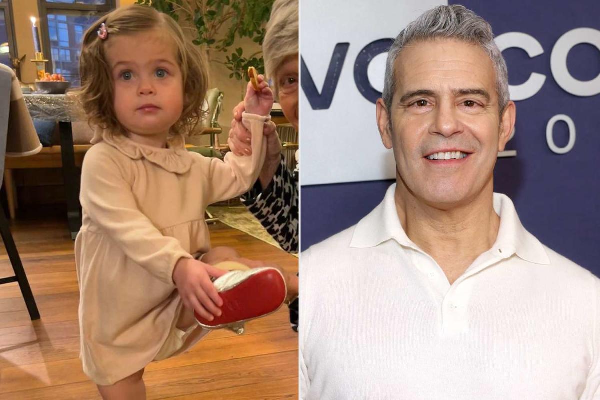 Andy Cohen s Daughter 18 Months Shows Off Red Bottomed