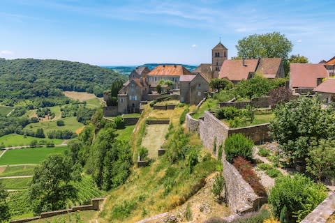 One of the region's medieval villages - Credit: GETTY