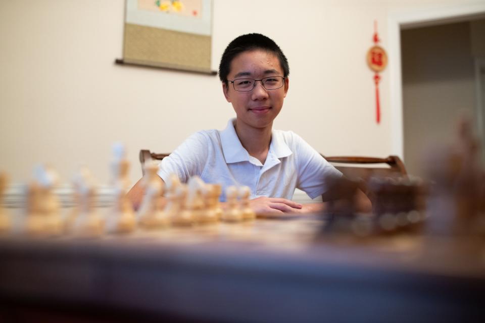 William Wu, 14, was awarded the title of candidate master at the 2022 Georgia Class Championships in Atlanta, Georgia.