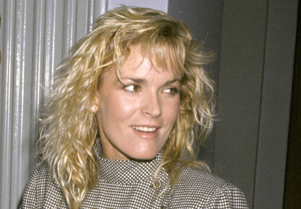 Nicole Brown Simpson at a Fight Against Paralysis Benefit in New York City in 1989.